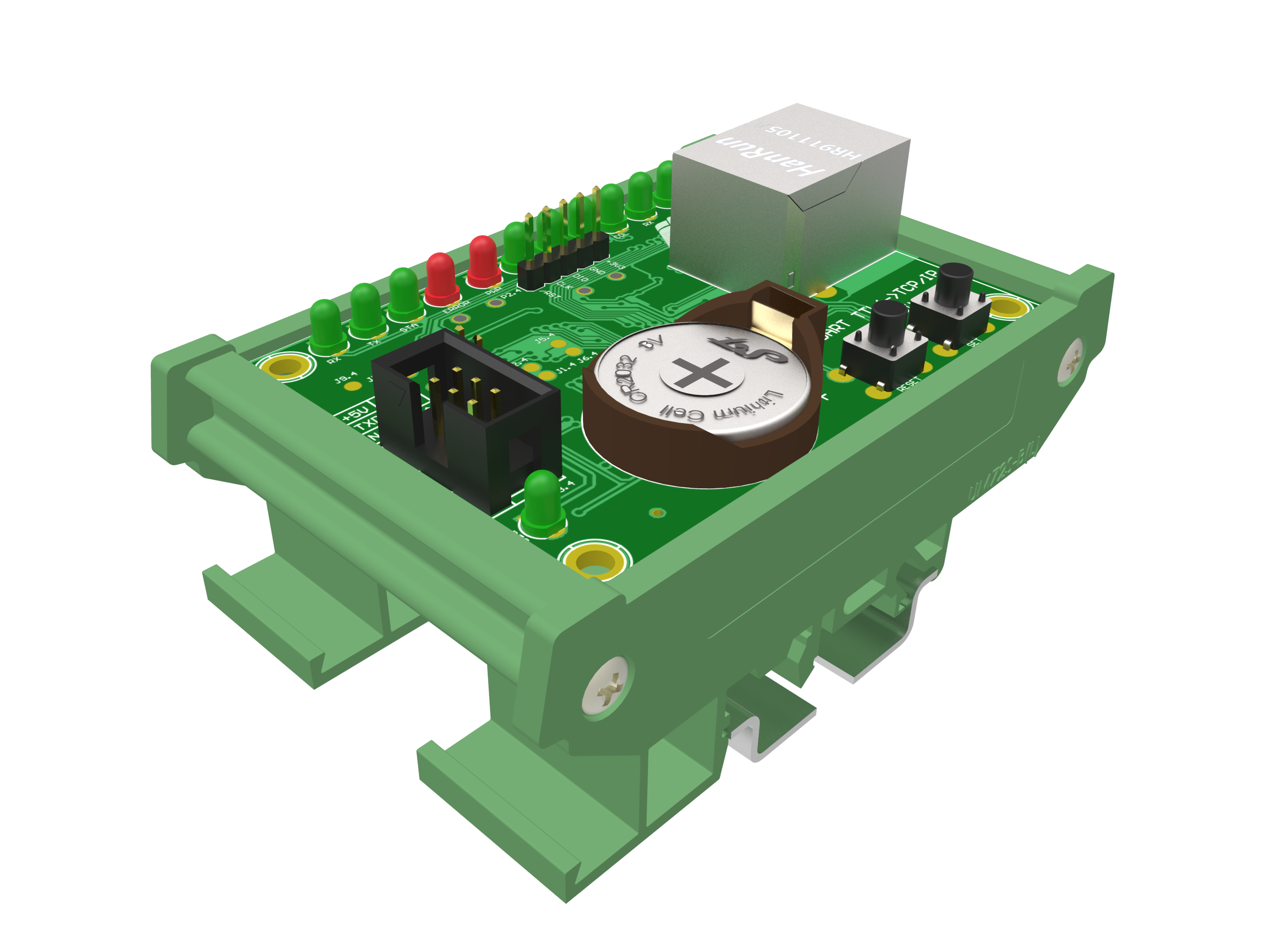 Rtc Module Uart Interface Interface Module : ENTHERNET TO UART/RTC CONVERTER